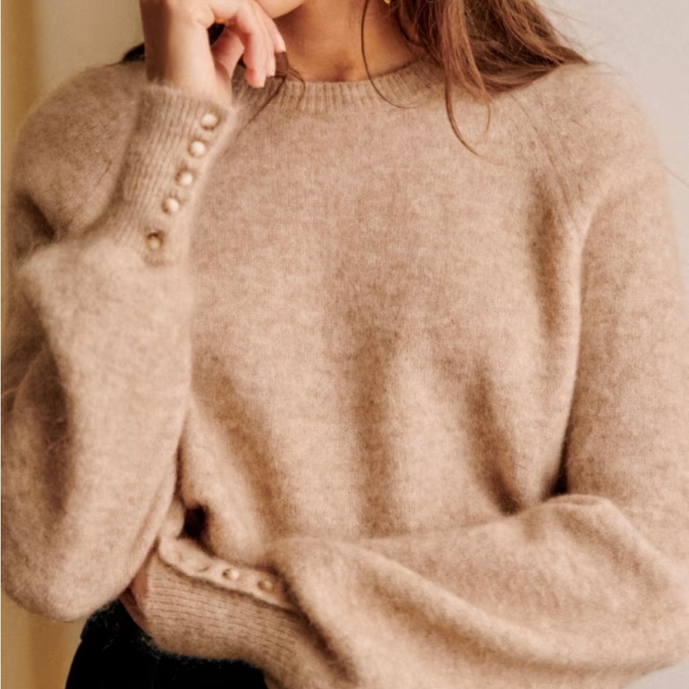 Sezane Louise Jumper Light Beige
